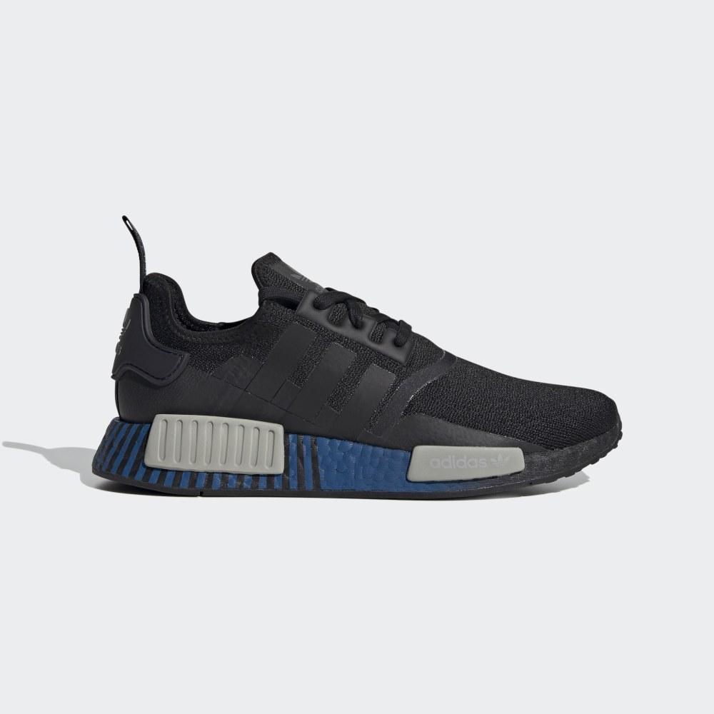 Originals Adidas NMD_R1 Barbati Romania - Negrii/Gri/Albastri FV3652